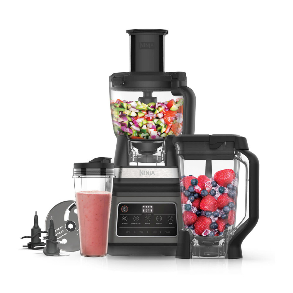 Ninja 3-in-1 Food Processor & Blender 1200W BN800UK