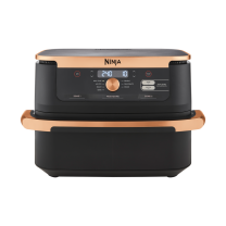 Ninja Foodi FlexDrawer 10.4L Air Fryer AF500UKCP Black & Copper