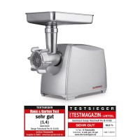Gastroback 61408 Design Mincer Pro M – 3 Rustfrit stålskiver 3mm 4.8mm 8mm Professionel kvalitet