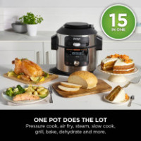 Ninja Foodi MAX 15-in-1 SmartLid Multi-Cooker 7.5L OL750UK