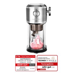 Gastroback 62905 Design Ice Shaver – Slush Cocktails & Frozen Fruit Processing