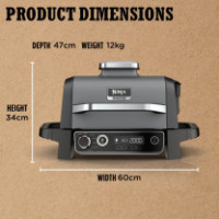 Ninja Woodfire Electric BBQ Grill & Smoker OG701UK