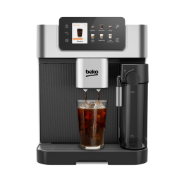 Beko CEG7348X CaffeExperto — 18 Drinks, Wi-Fi, TFT Screen | Bean to Cup | Tiny Lux