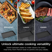 Ninja Sizzle Pro XL Indoor Grill & Flat Plate GX101UK