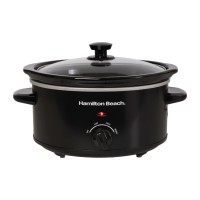 Hamilton Beach The Comfort Cook 3.5L Slowkoker – Zwart
