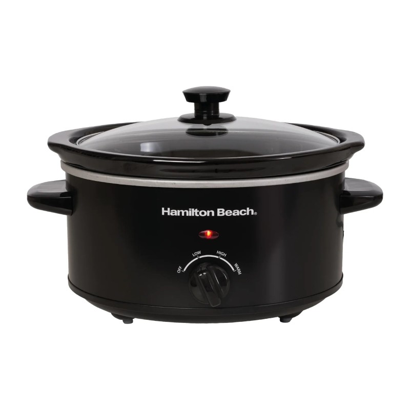 Hamilton Beach The Comfort Cook 3.5L Slow Cooker – Black