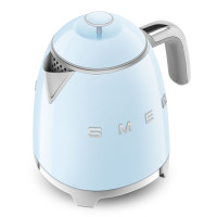 Smeg 50's Style Mini Kettle 0.8L Pastel Blue KLF05PBUK