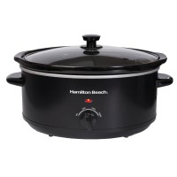 Hamilton Beach The Family Favourite 6.5L Slow Cooker – Black
