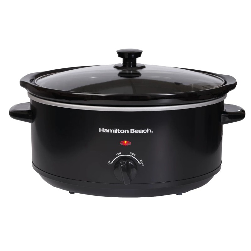 Hamilton Beach Familienfavoritten 6.5L Slow Cooker – Svart