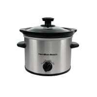 Hamilton Beach The Mighty Mini 1.8L Slow Cooker – Stainless Steel