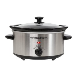 Hamilton Beach The Comfort Cook 3.5L Slow Cooker – Stainless Steel