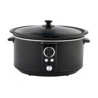 Hamilton Beach Digital 6.5L Oval Slow Cooker – Black