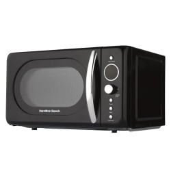 Hamilton Beach 20L Retro mikrovågsugn – Svart