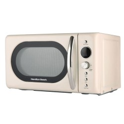 Hamilton Beach 20L Retro Microwave – Cream