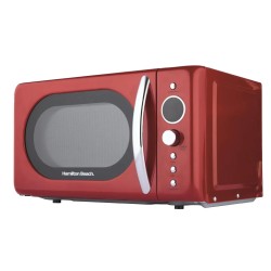 Hamilton Beach 20L Retro-Mikrowelle – Rot