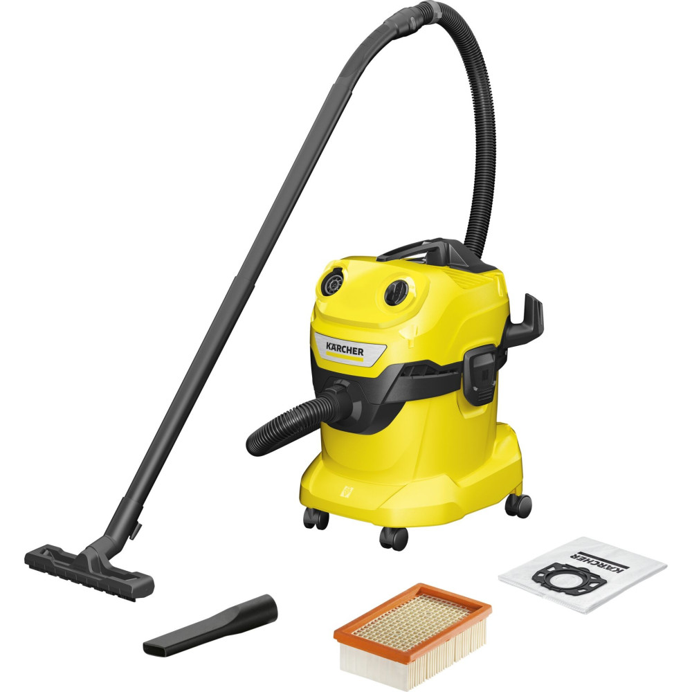 Kärcher WD 4 V-20/5/22 20 L Drum vacuum Dry&wet 1000 W Bagless