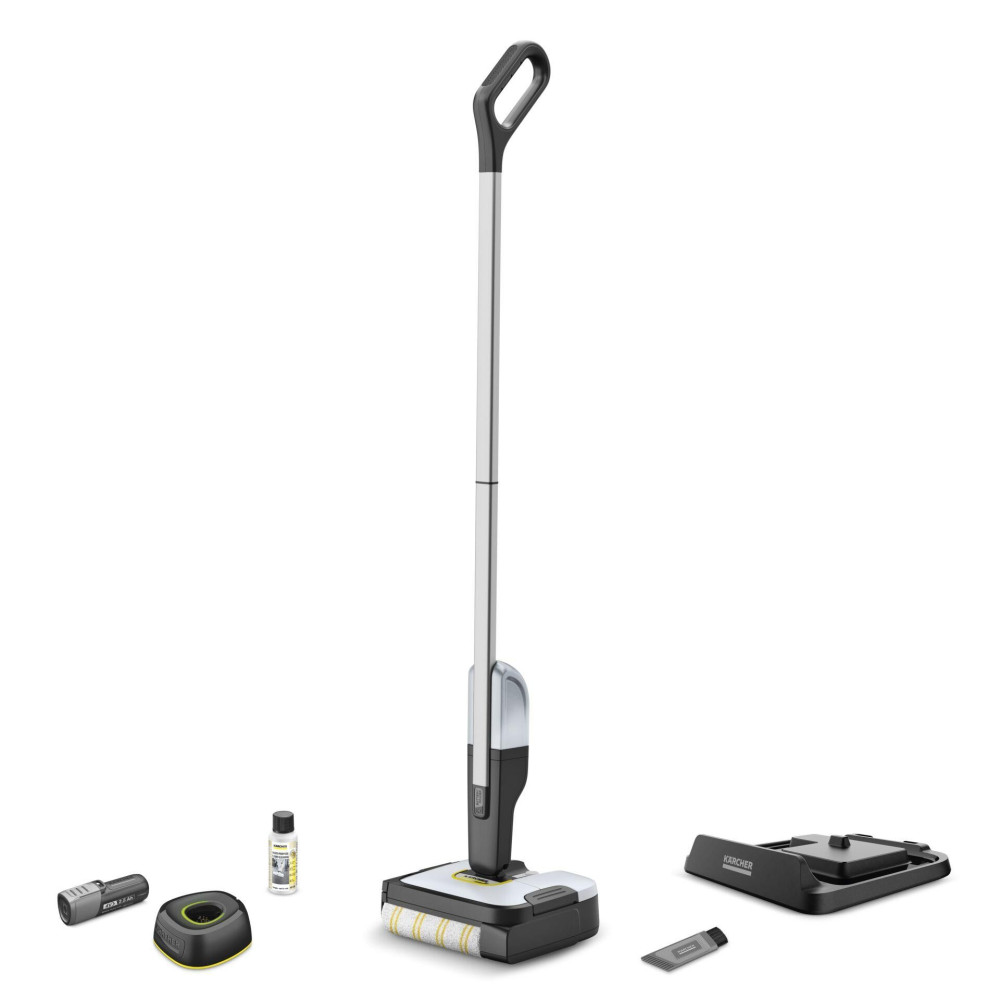 Kärcher FC 2-4 Electric broom Battery Dry&wet Bagless Black, Grey,