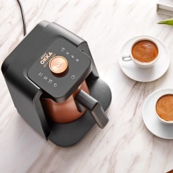 Arzum Okka Rich Spin Pro Turkse Koffie- en Warme Drankenmaker, Velvetiser, Melkopschuimer
