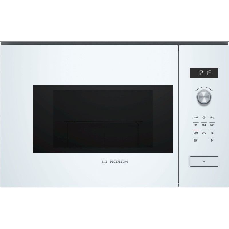 Bosch Serie 6 BFL524MW0 microondas Blanco Microondas solo Integrado 20 L