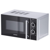 Severin MW 7771 microondas Negro, Plata Microondas combinado