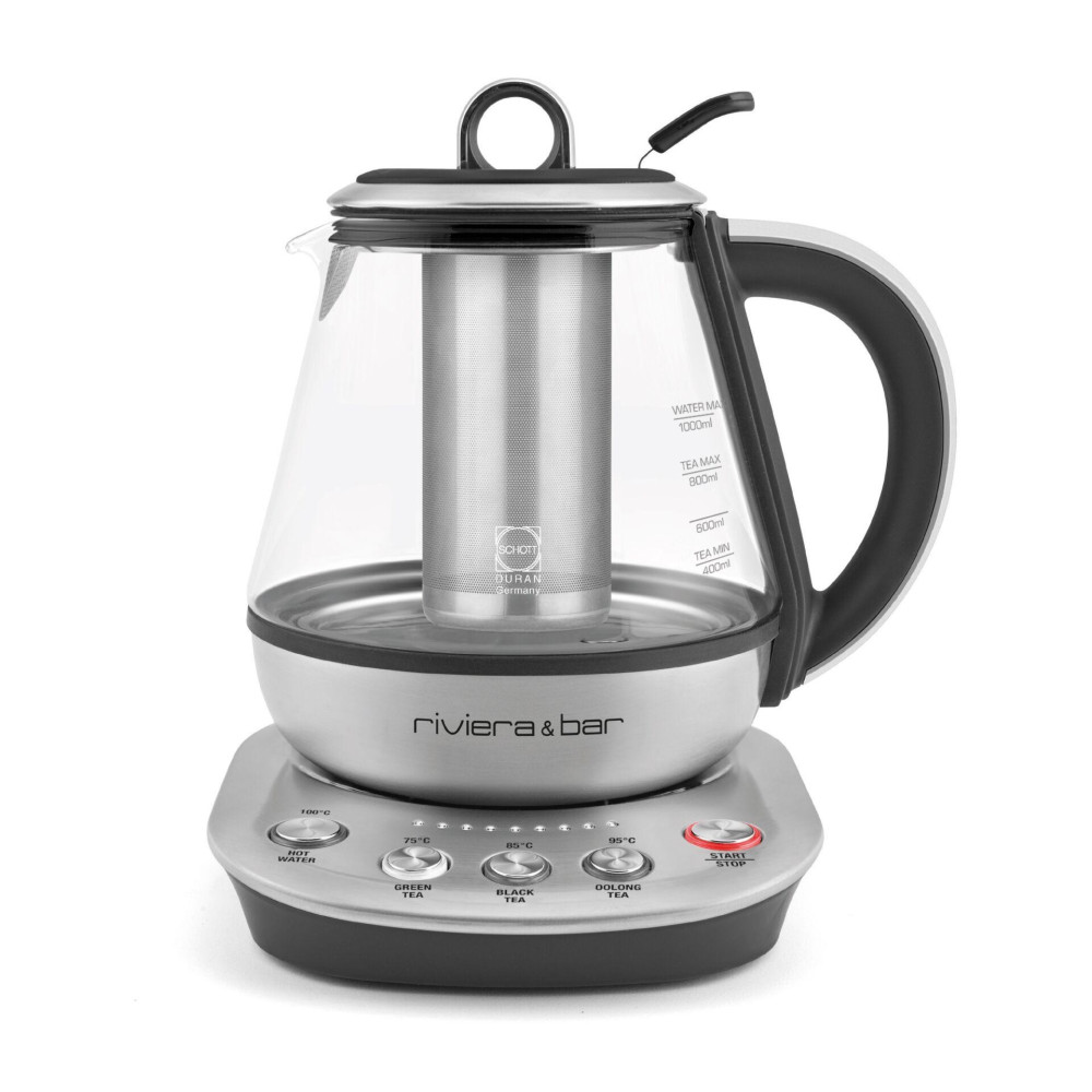 riviera&bar Tea Maker Compact Sainless Steel