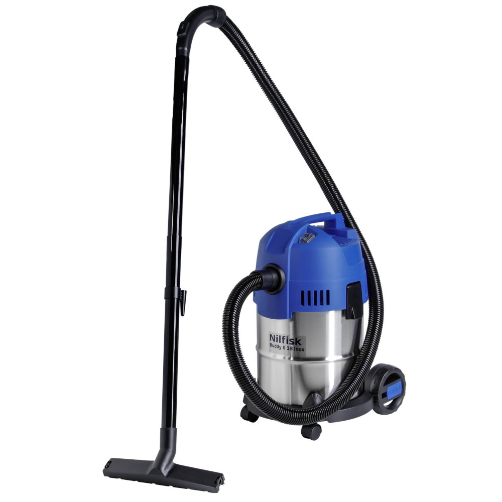 Nilfisk Buddy II 18L INOX Wet and Dry Vacuum Cleaner