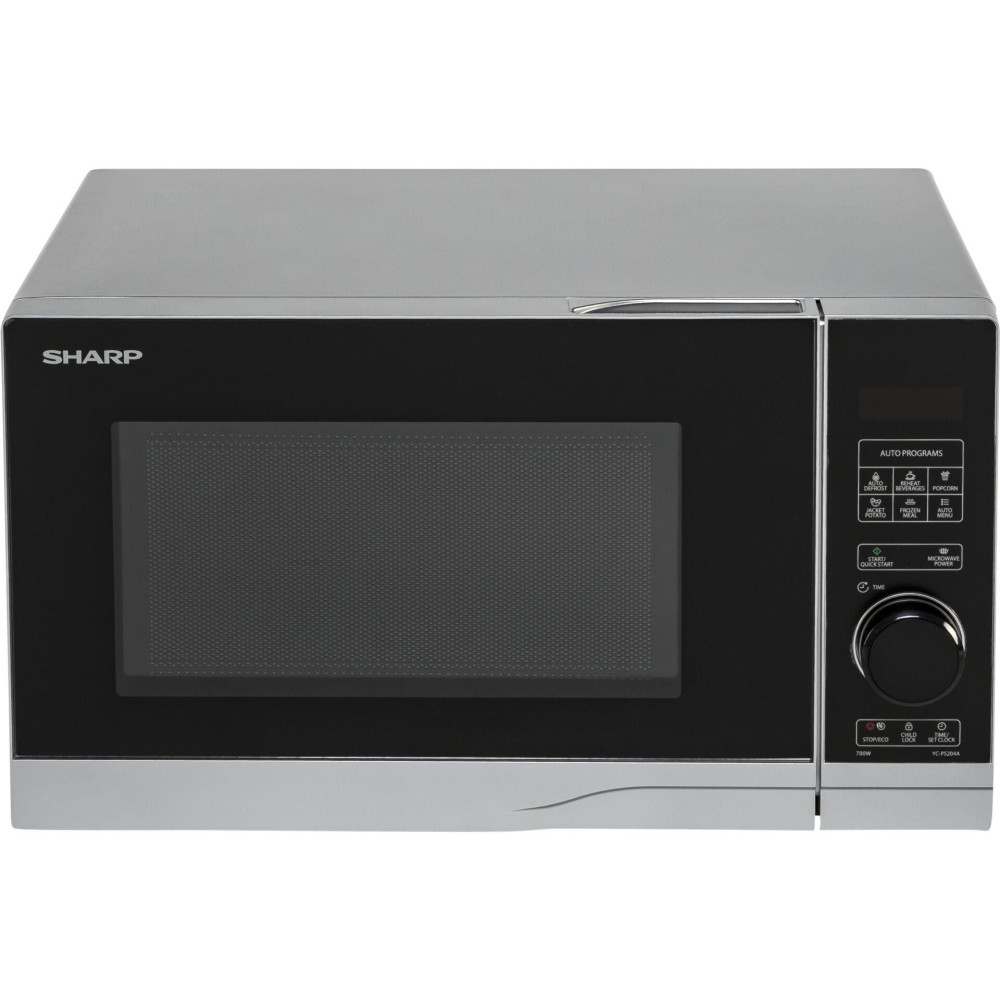 Sharp YCPS204AES microondas Negro, Plata microondas Solo Encimera 20