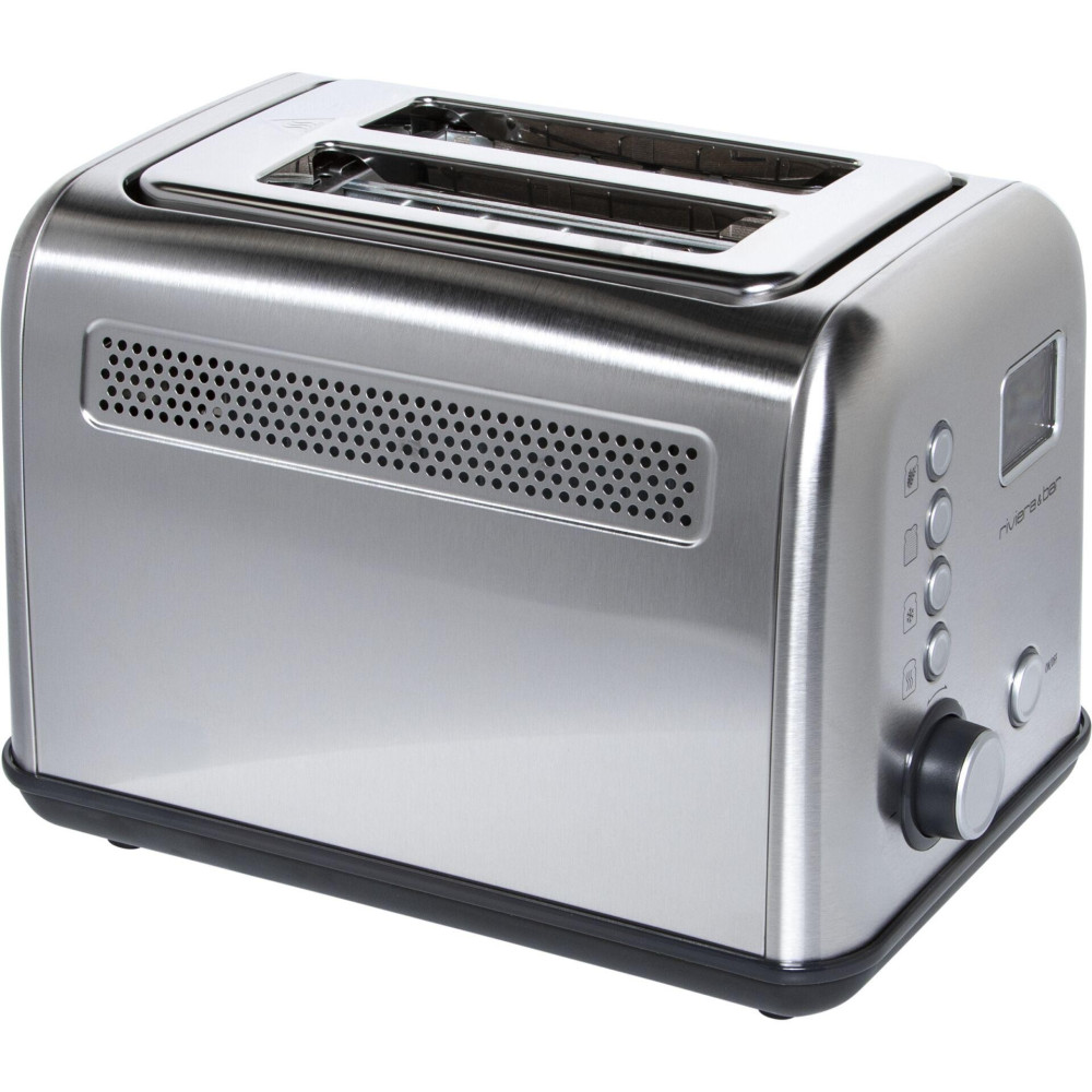 Grille-pain en acier inoxydable riviera&bar 2 Fentes courtes entièrement automatique