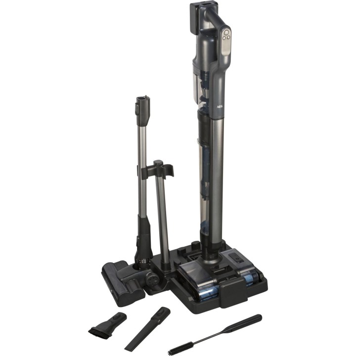 AEG AW82U2DG Battery Dry and wet Bagless Grey, Stainless steel 4.3 Ah