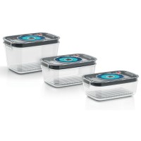 Bosch MSZV0FC3 food storage container Rectangular Set 1.7 L Grey