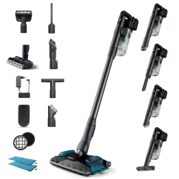 Philips 8000 Series Aqua Plus XC8057/01 Cordless Vacuum | Tiny Lux