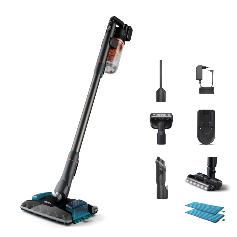 Philips Draadloze Stofzuiger 8000 Serie XC8054/01 - Krachtige Reiniging