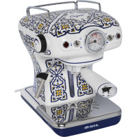 Ariete 1389 Máquina de café Capri, 850W, Capacidad del depósito 0.9L, 1 o 2