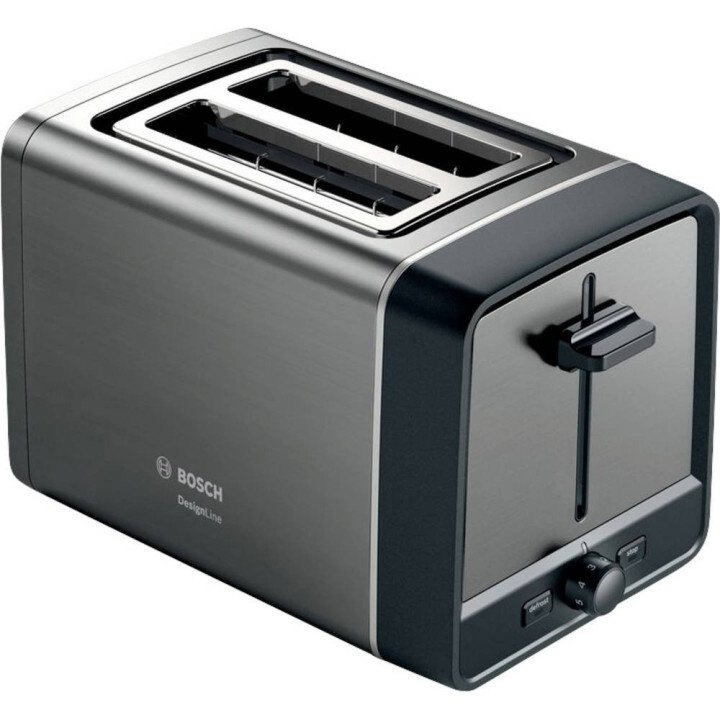 Bosch TAT5P425DE toaster 2 slice(s) 970 W Anthracite, Black
