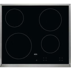 AEG HK624000XB Noir Halogène encastrable 4 zone(s)