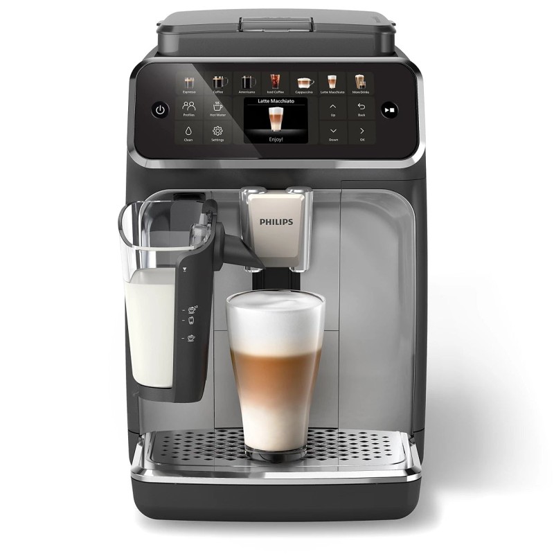 Philips 4300 LatteGo EP4446/70 Kaffeevollautomat – Schwarz