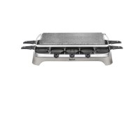 Tefal PR457B griglia raclette 10 persona/e) 1350 W Grigio