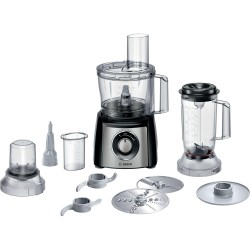 Bosch MCM3PM386 robot culinaire 900 W 2.3 L Noir, Transparent