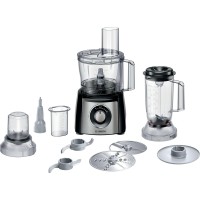 Bosch MCM3PM386 procesador de alimentos 900 W 2.3 L Negro, Transparente