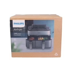 Philips 5000 series NA555/00 fryer Double 9 L Stand-alone 2750 W Hot
