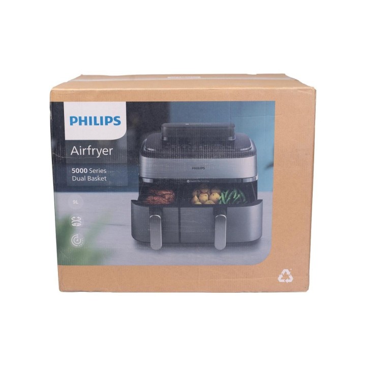 Philips 5000 series NA555/00 fryer Double 9 L Stand-alone 2750 W Hot