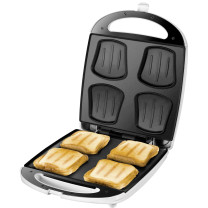 Unold 48480 sandwich maker 1100 W Stainless steel, White