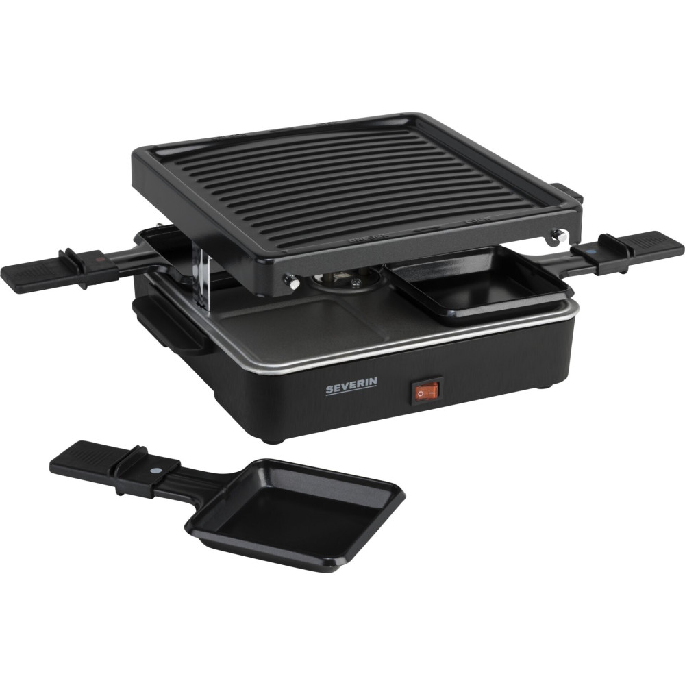 Severin RG 2370 raclettegrill 4 perso(o)n(en) 600 W Zwart