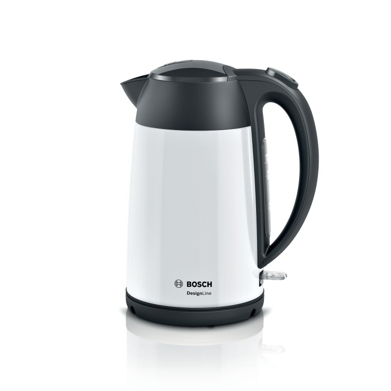 Bosch TWK3P421 bouilloire électrique 1.7 L 2400 W Noir, Blanc