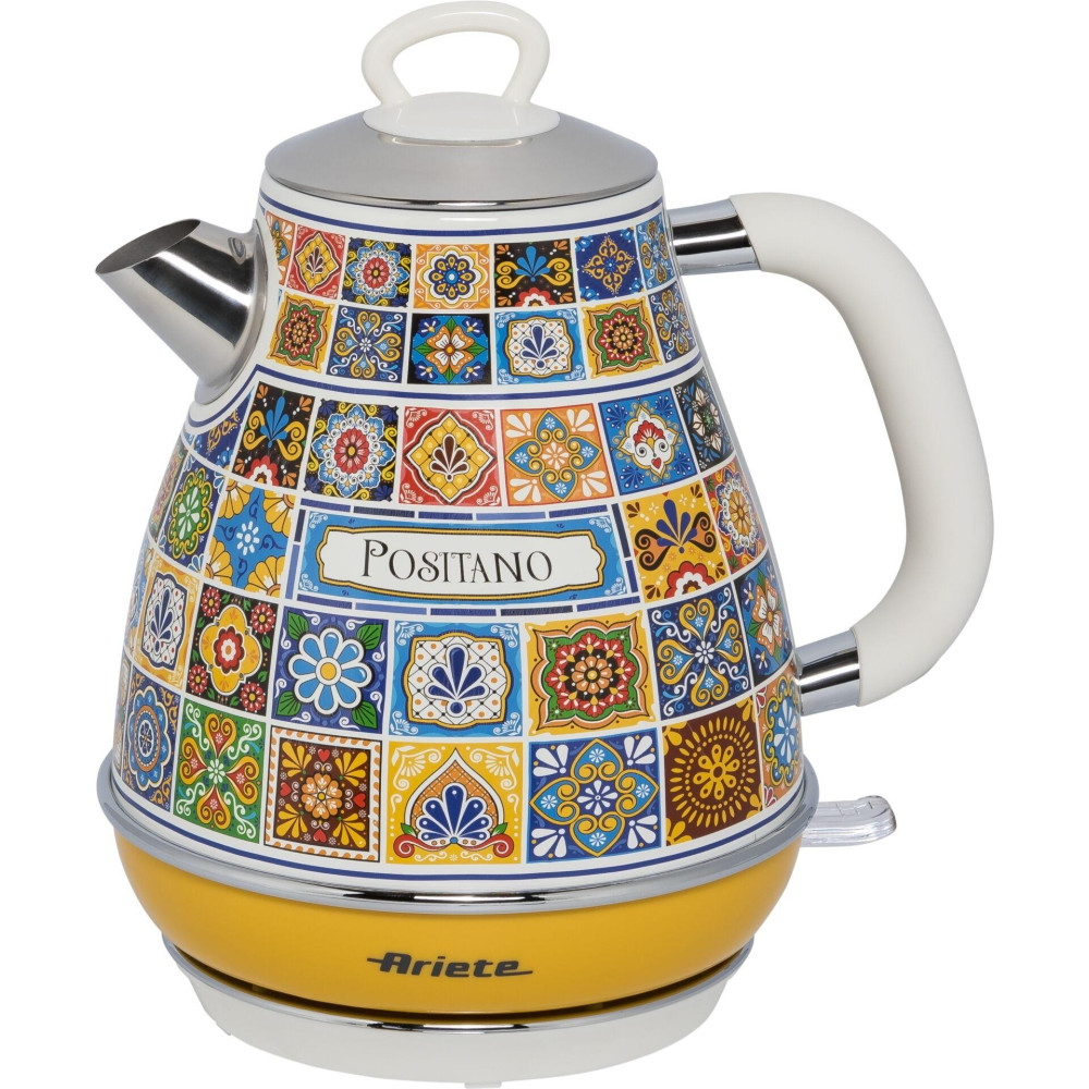 Ariete 2869 Positano kettle, Electric kettle, 1.7L, Infusions, teas, herbal teas, Cordless base, Auto