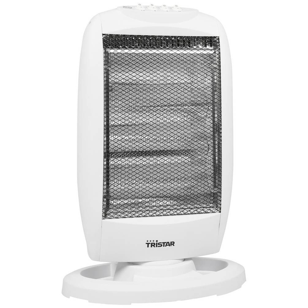Tristar KA-5129 Calefactor eléctrico de interior y exterior gris 1200 Calefactor eléctrico halógeno de W