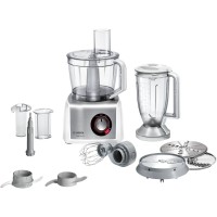 Bosch MC812S814 keukenmachine 1250 W 3.9 L RVS, Wit