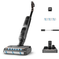 Rowenta X-Clean 7 GZ5736E0 steelstofzuiger/elektrische bezem 2-in-1 steelstofzuiger Accu Nat&droog Zakloos Zwart