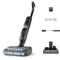 Rowenta X-Clean 7 GZ5736E0 stavdammsugare/elektrisk sopborste 2-i-1 stavdammsugare batteri våt & torr utan påse svart