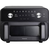 Panasonic NF-BC1000KXE Air Fryer with Doppelkorb and FLEX-Schublade 9.6l 2450W Antihaftbeschichtung,